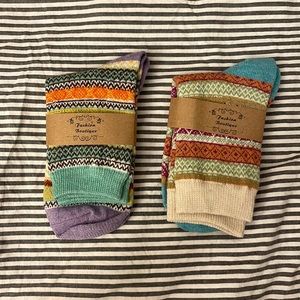 Fashion Botique wool blend socks (set of 2)